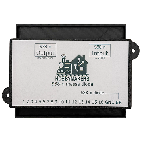 S88 Massa-Diode Behuizing – 3D Geprint