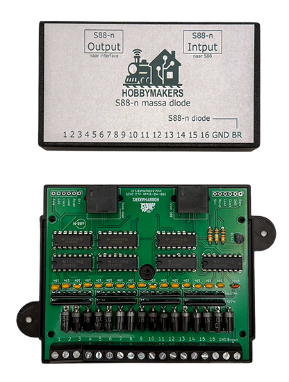 S88 Massa-Diode Behuizing – 3D Geprint