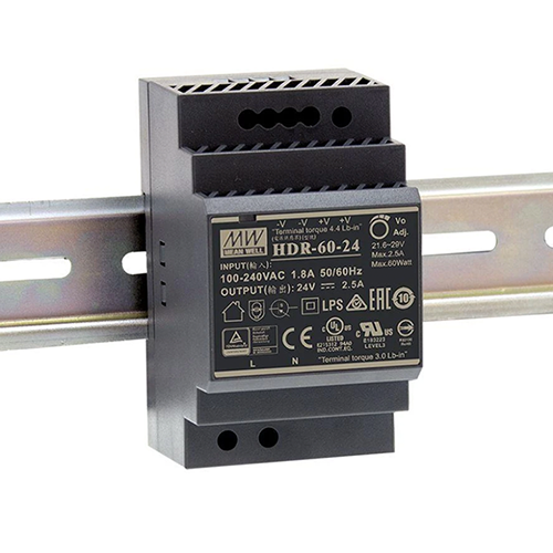 DIN-rail voeding 12V 4.5A (60W)